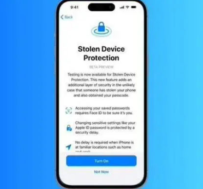 横县苹果授权维修店分享被盗设备保护功能开启方法 
