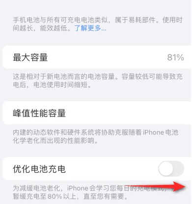 横县苹果15维修分享iPhone15充电到80%就充不进电了怎么办 