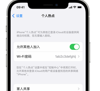 横县apple服务站点分享iPhone上个人热点丢失了怎么办 