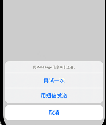 横县apple维修iPhone上无法正常发送iMessage信息