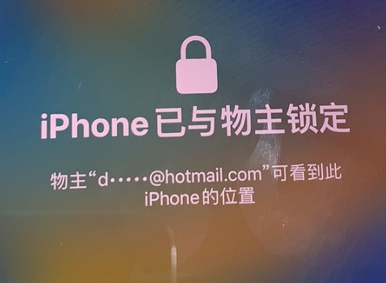 横县苹果维修分享iPhone登录别人的ID被远程锁了怎么办? 