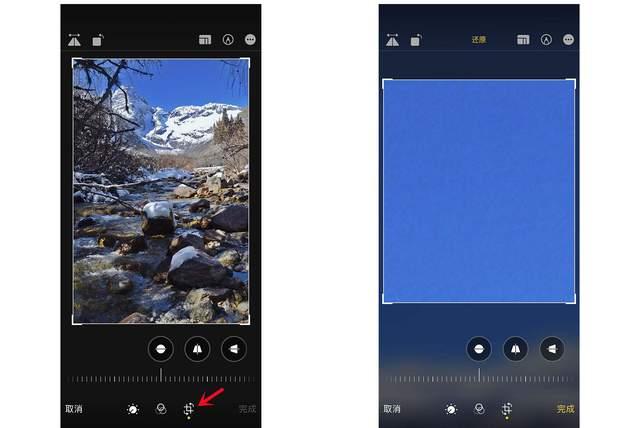 横县苹果手机维修分享iPhone手机如何使用裁剪功能隐藏照片 